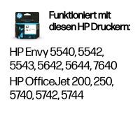 HP C2P06AE Tintenpatrone 3-farbig No. 62 Druckerpatronen