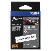 Brother Laminated tape - Black on white - TZe - Black - Thermal transfer - Brother - PT-2100VP - PT-2730 - PT-7600 - PT-2430PC - PT-2700 - PT-9600 - PT-9700PC - PT-9800PCN