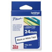 Brother TZE251 - Black on white - TZe - White - 2.4 cm - 8 m