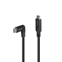 LINDY 0.5m USB 3.2 Typ C Kabel 90 Grad gewinkelt (32017)