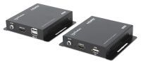 MANHATTAN 1080p HDMI KVM over IP Extender Set 1 bis zu 120m (208413)