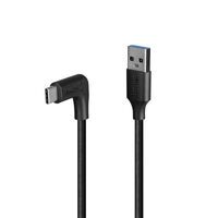 LINDY 1.5m USB 3.2 Typ A an C Kabel 90 Grad gewinkelt (32014)
