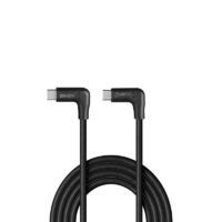LINDY 1.5m USB 3.2 Typ C Kabel 2 x 90 Grad gewinkelt (32024)