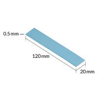 ARCTIC Thermal Pad 120*20mm (0,5mm) 4erPack (ACTPD00055A)
