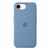 Apple iPhone 16e Silikon Case, winterblau
