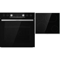 Gorenje Black Set 4 Heißluft EB-HerdsetBCX 6737 E05BG+ ECD 634 BX