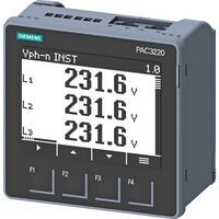 Siemens SCHALTTAFELEINB.GER.MODBUS TCP (PAC3220 LCD DC <60V)