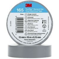 3M PVC-ISOLIERBAND 15MM X 10M GR (TEMFLEX 165)