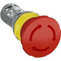 ABB NOT-AUS-TASTER 40MM DREHENTR. (CE4T-10R-11     1S1Ö)