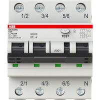 ABB FI/LS 3P+N TYP A C20 30MA (DS203NC C20 A30)