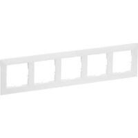 Legrand 5F.RAHMEN ULTRAWEIß (765175 SEANO)