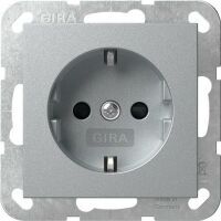 Gira SCHUKO SH SYSTEM 55 F ALU (445326 SYSTEM 55)