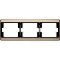 Berker RAHMEN 3-FACH QUER       ARSYS (13740001 HELLBZ)