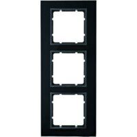 Berker RAHMEN 3-FACH SCHWARZ (10136616     B7 GLAS)