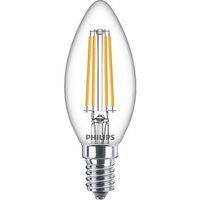 Philips PHIL CorePro LEDcandle 6.5-60W/827Kerze E14 806lm Glas klar E