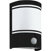 Eglo WANDLEUCHTE 1X40W E27 ST. +BWM (CERNO SCHWARZ 25S521)