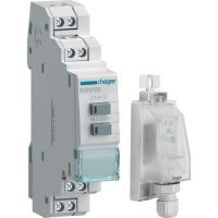 Hager EGK100 - Daily/Weekly timer - Grey - White - Buttons - 1 channels - 230 V - 50/60 Hz