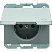 Berker 47517203 - Type F - Aluminum - Aluminum - IP44 - 250 V - 16 A