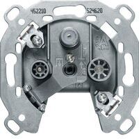 Berker 452210 - SAT + TV + Radio - 5.5 dB - Gray