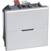 Bticino AX TASTER SCHL. 10A 2M ALU (HC4005M2AN)