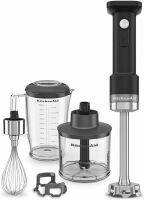 KitchenAid Stabmixer 5KHBRV05BM Go Cordless (ohne Akku) matt schwarz + Zubehör