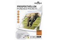 DURABLE Prospekthüllen A5 Business 0,06mm 25 STück (265019)