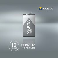 Varta Professional Lithium 9V - Single-use battery - 9V - Lithium - 9 V - 1 pc(s) - 1200 mAh