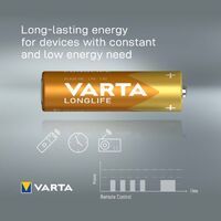 1x24 Varta Longlife Power AA Cube Batterien