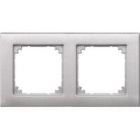 Merten RAHMEN 2-FACH M-PLAN (4862 60       ALU)