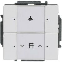 Busch-Jaeger BEDIENELEMENT 2-FACH M. BAU (6126/01-84)