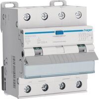 Hager FI-LS 4P 10KA B-13A 30MA A (ADX413D)
