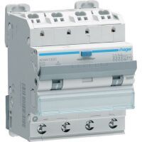 Hager FI-LS 4P 6KA B13A 30MA A QC/QB (ADM413QC)