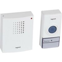 Legrand Funkgong-Set Eco weiss Taster+ Gong 12 Melodien