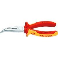 KNIPEX 25 26 160 - Side-cutting pliers - Chromium-vanadium steel - Plastic - Red/Orange - 16 cm - 144 g