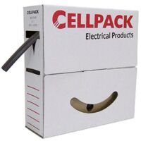Cellpack 127137 Schrumpfschlauch ohne Kleber Weiß 18 mm Schrumpfrate 3 1 7 m