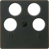 Berker 14841606 - Anthracite - Thermoplastic - Matte - Conventional - Berker - IP20