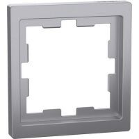 Merten D-LIFE RAHMEN 1FACH EDELSTAHL (MEG4010-6536)