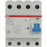 ABB F204BS-63/0.3-4TE FI-Schutzschalter TypB 4P 63A 300mA 5kA 4TE
