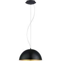 Eglo HÄNGELEUCHTE 1X60W E27 Ø380 (GAETANO 1 SW/GOLD)