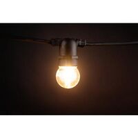 MK LED 1,7W KLARE KAPPE E27 WW (013-126    GOLF BALL)