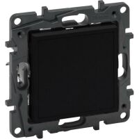 Legrand Adapter Mosaic 864579 Niloe Step Abdeckung schwarz