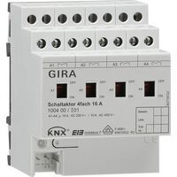 Gira REG-SCHALTAKT.4FACH M.HANDBET. (100400      INSTABUS)