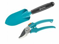 Gardena Basis-Set Kleingeräte 8950 Blumenkelle und 8754 Gartenschere