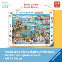 Ravensburger 6152 Puzzle Ein Tag am Hafen 24 Teile