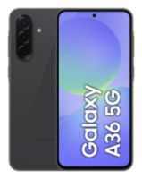 Samsung Smartphone Samsung Galaxy A36 128GB Black 6.7" (6GB) 5G DE Model Android (SM-A366BZKBEUB)