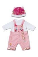 Zapf BABY born Einteiler mit Mütze 43cm