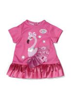 Zapf BABY born Kleid Flamingo 43cm