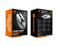 COUGAR Gaming Maus AirBlader Tournament, Kabelgebunden, Weiß (CGR-WONW-M487)