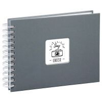 Hama  Fine Art  Spiral grau 24x17 50 weiße Seiten       2111 Archivierung -Fotoalben-