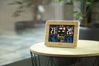 Alecto Wetterstation mit Funksensor Bamboo